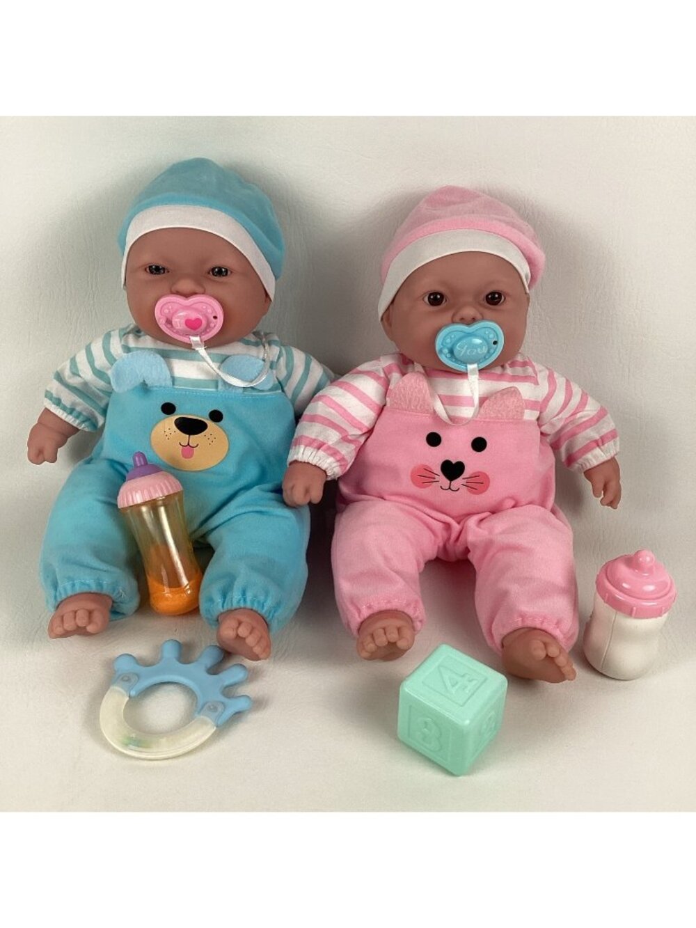 Berenguer Doll Jc Toys Twins My Sweet Love Twin Babies Lots To Cuddle 14” Dolls